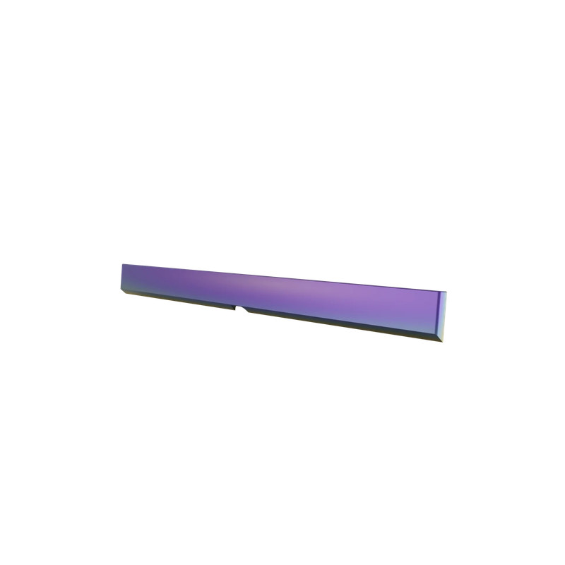 Backpiece - Finish:Multicolor Ti